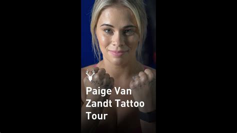 Paige VanZant Tattoo Tour with Austin Vanderford